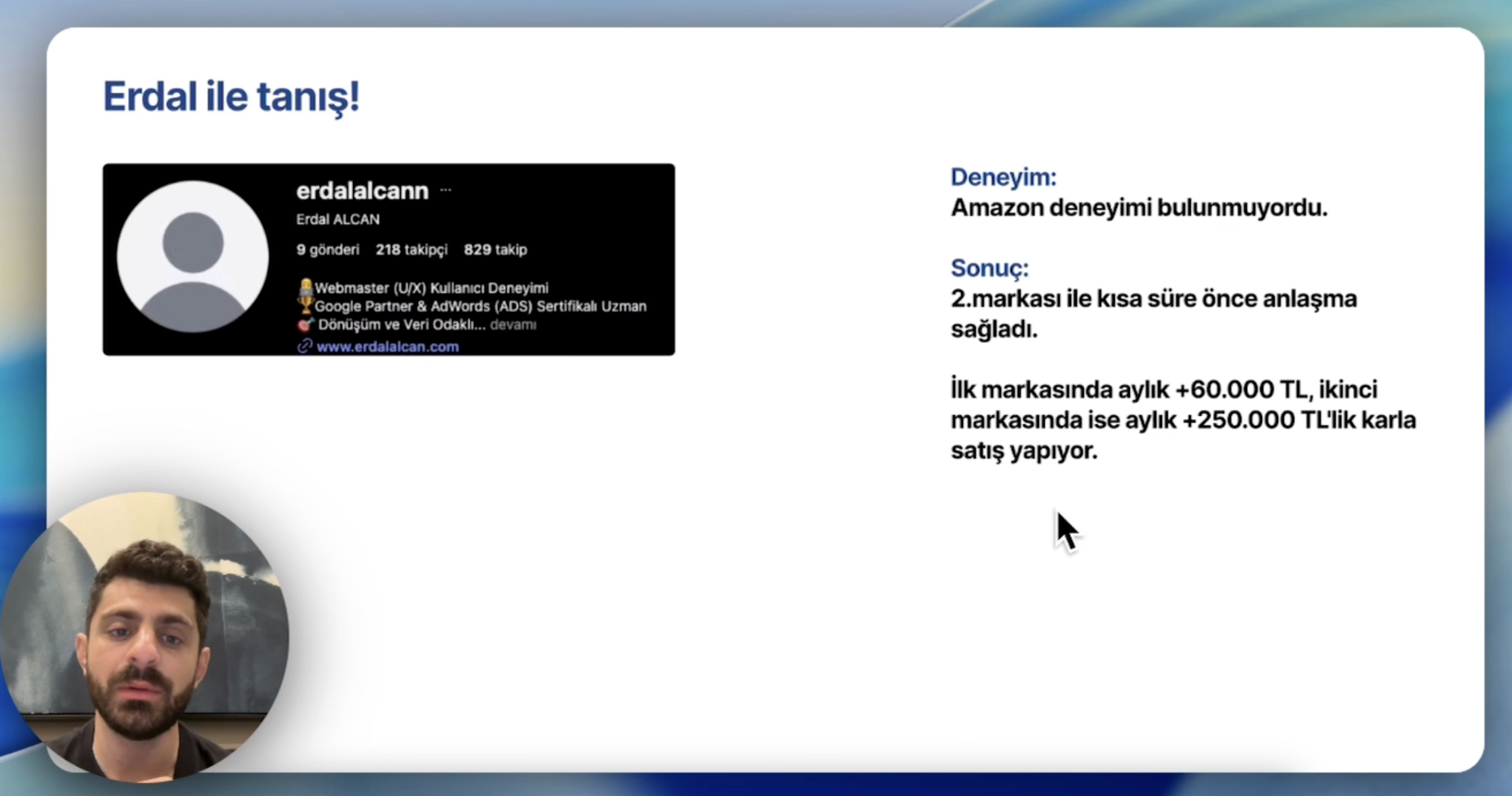 Erdal Alcan — WhatsApp ekran görüntüsü